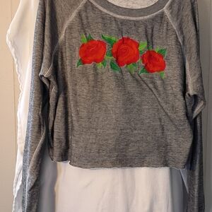 Wildfox Gray Cozy Sweatshirt